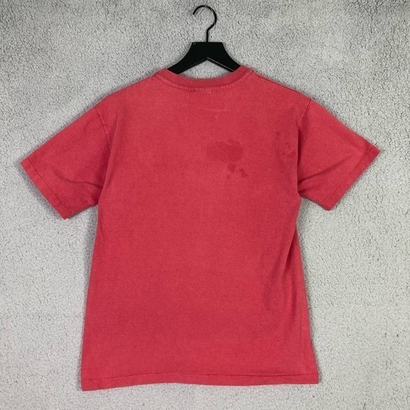 Vintage Denver CO Red Shirt Mens M Distressed Anvil Tag Retro City Tee Top - Picture 4 of 11